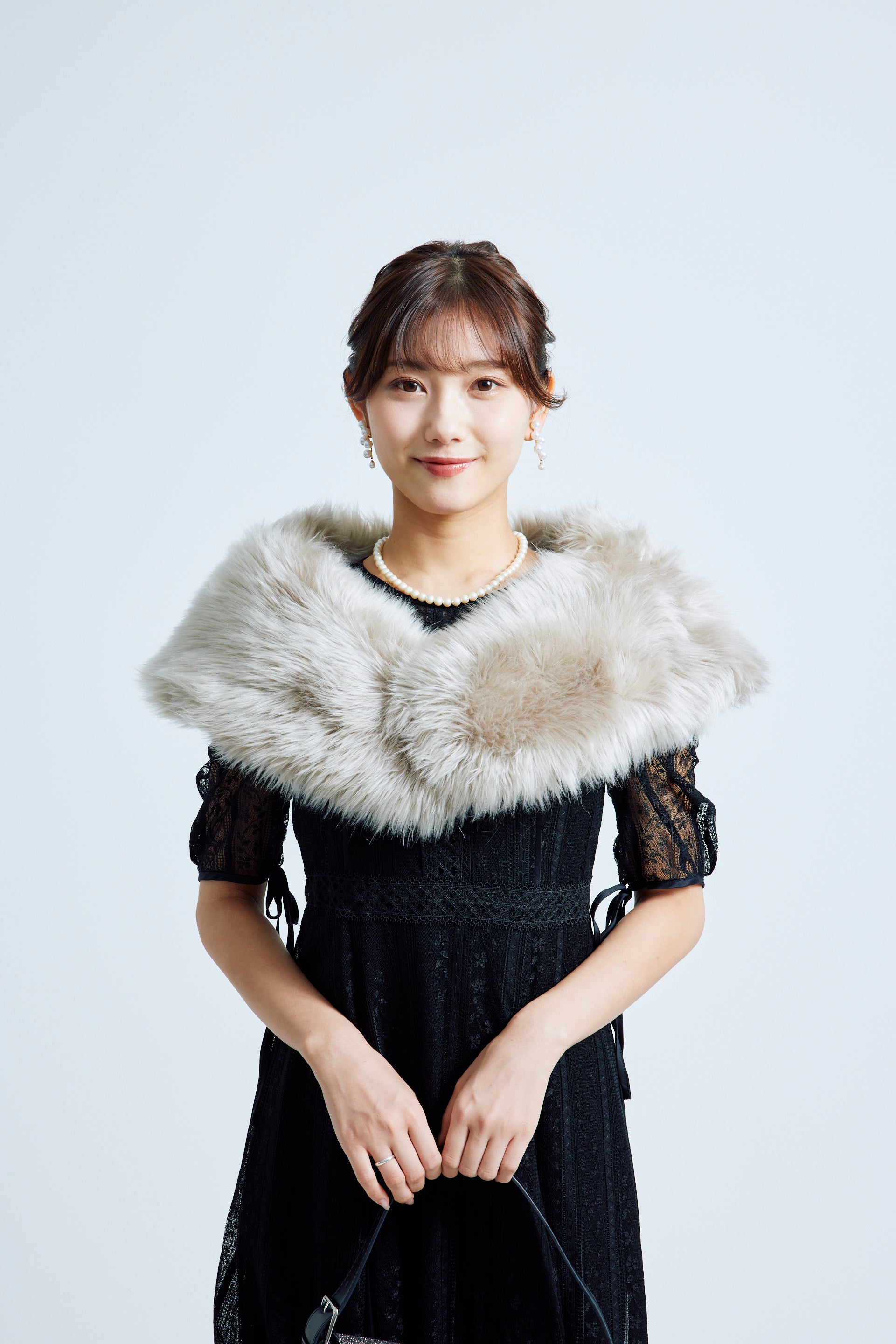 エコファーショール グレージュ