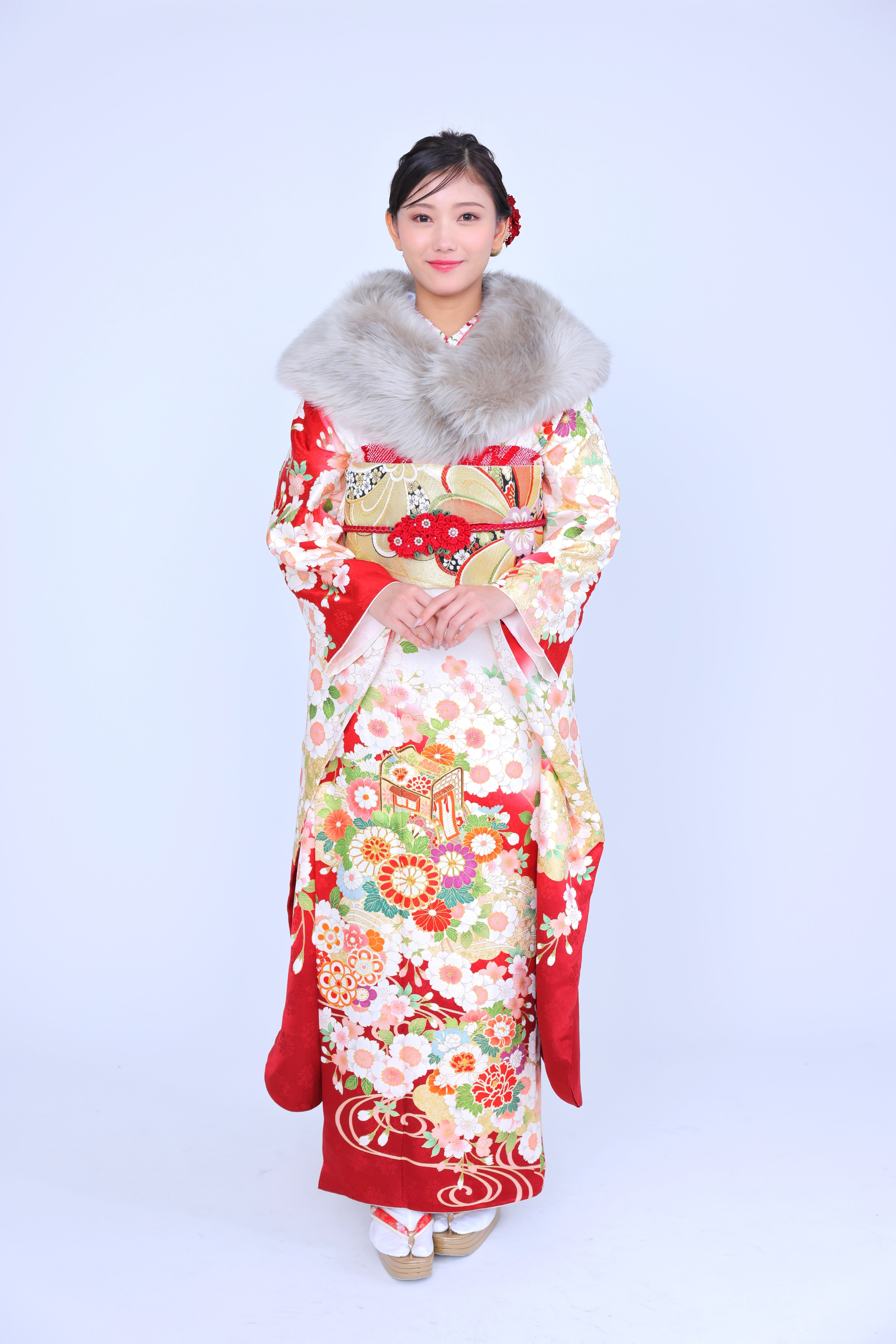 エコファーショール グレージュ