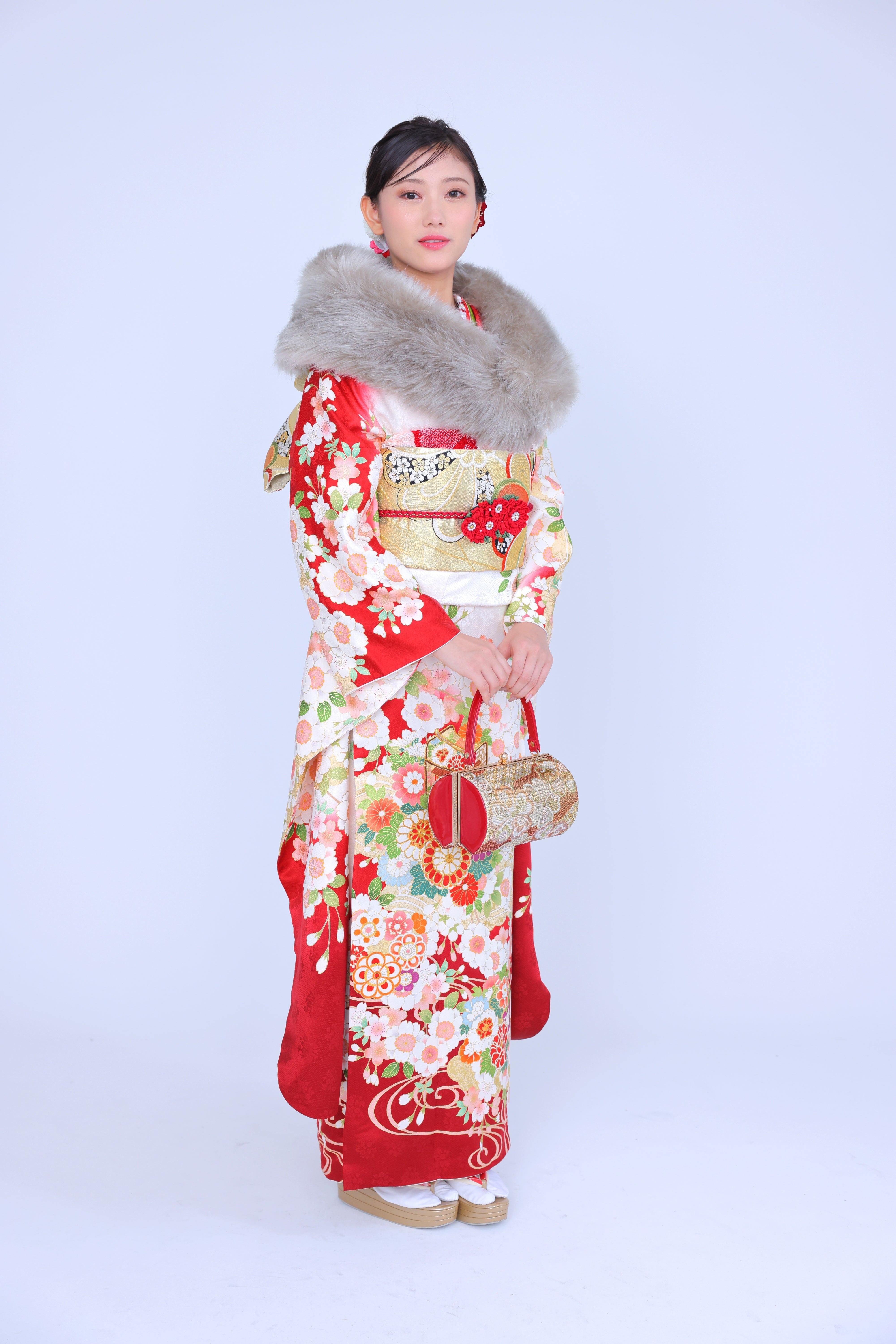 エコファーショール グレージュ