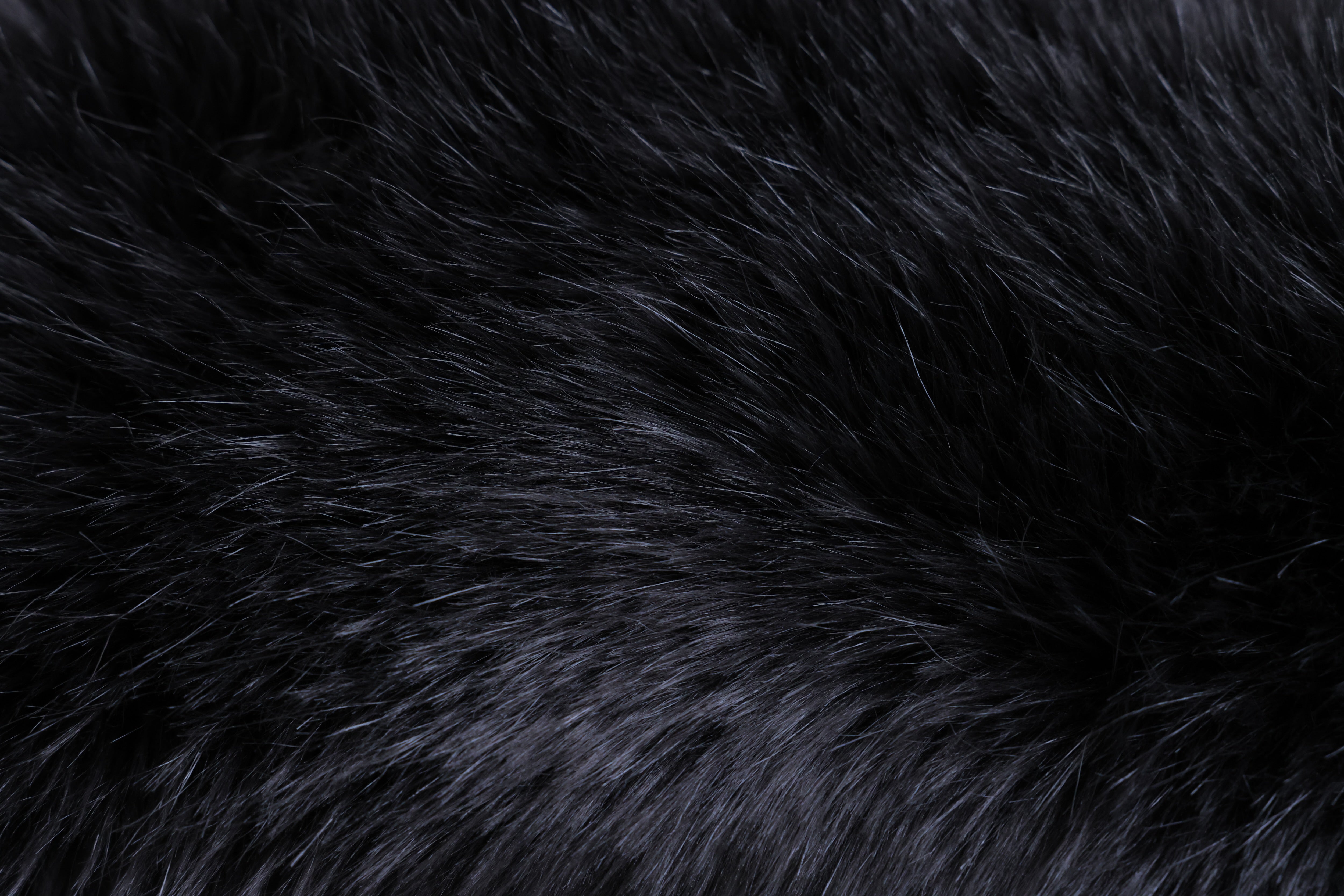 エコファーショール ダークグレー